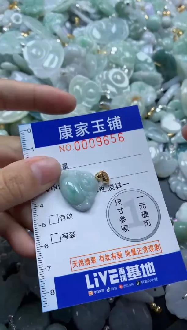 颈饰未镶嵌翡翠9656