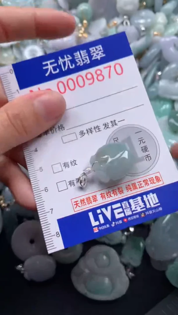 颈饰未镶嵌翡翠9870