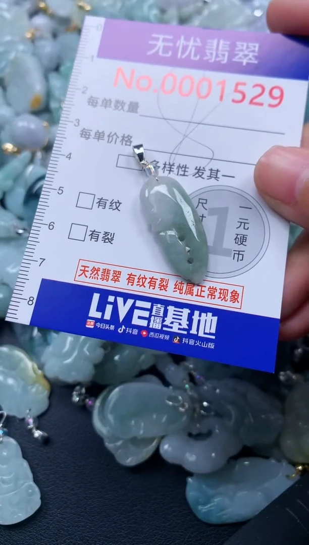 颈饰未镶嵌翡翠1529