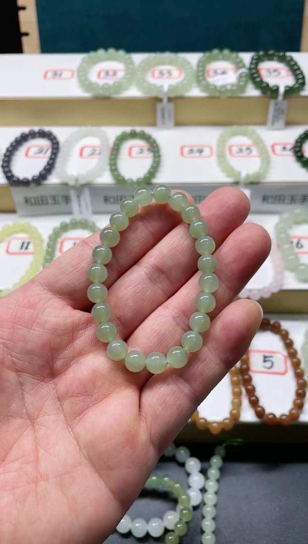 【闪购商品】和田玉手链未镶嵌QL7.9