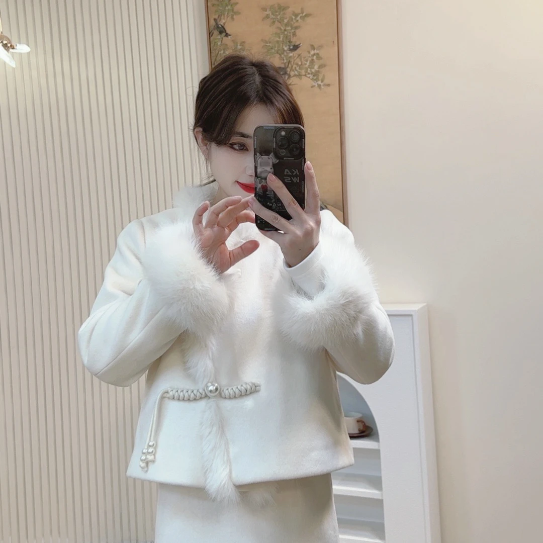 奈奈家 62328【国风】小香风外套小个子改版20240117