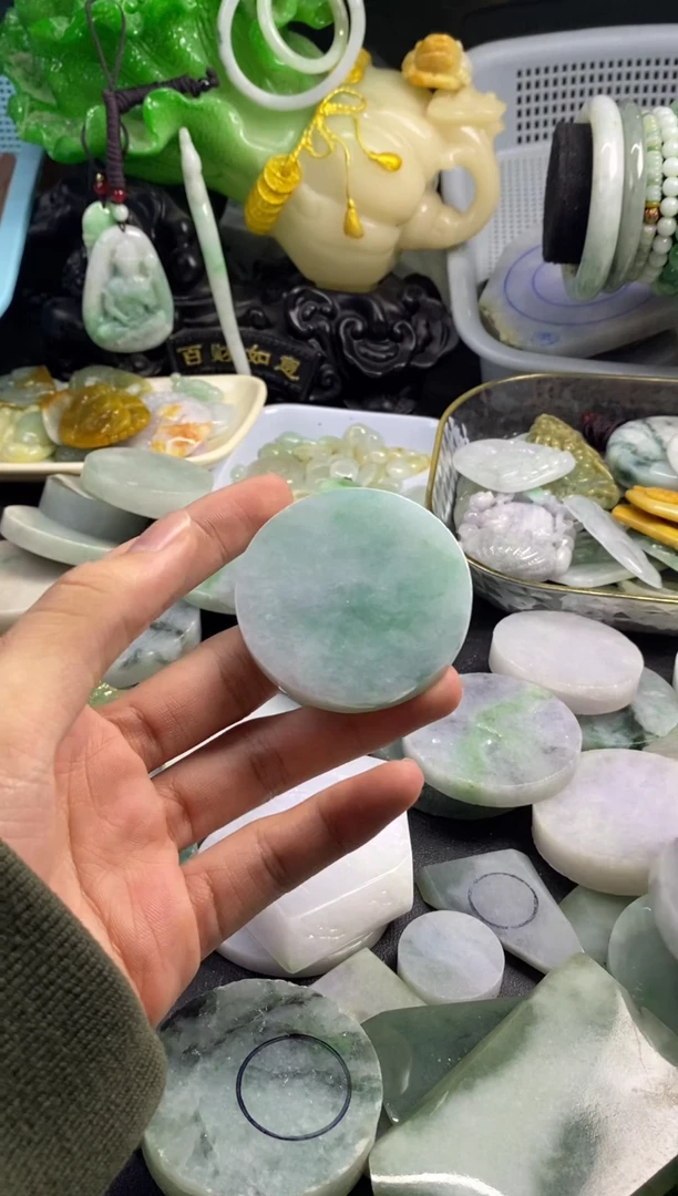 未镶嵌定制翡翠包工包料戒圈25