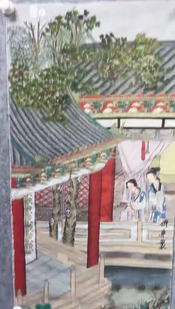 国画张传亭老师的作品3