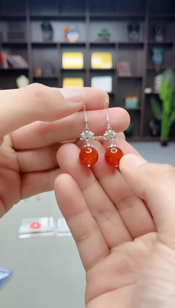 未镶嵌耳饰玛瑙/玉髓718000