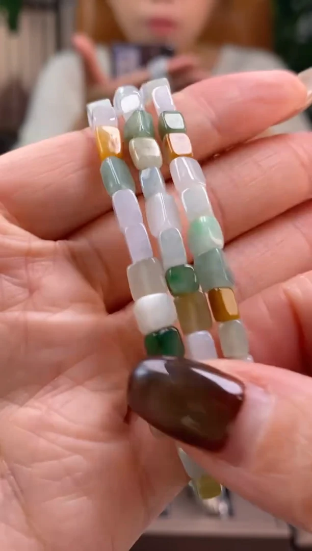 颈饰未镶嵌翡翠净货多样性发其一10653