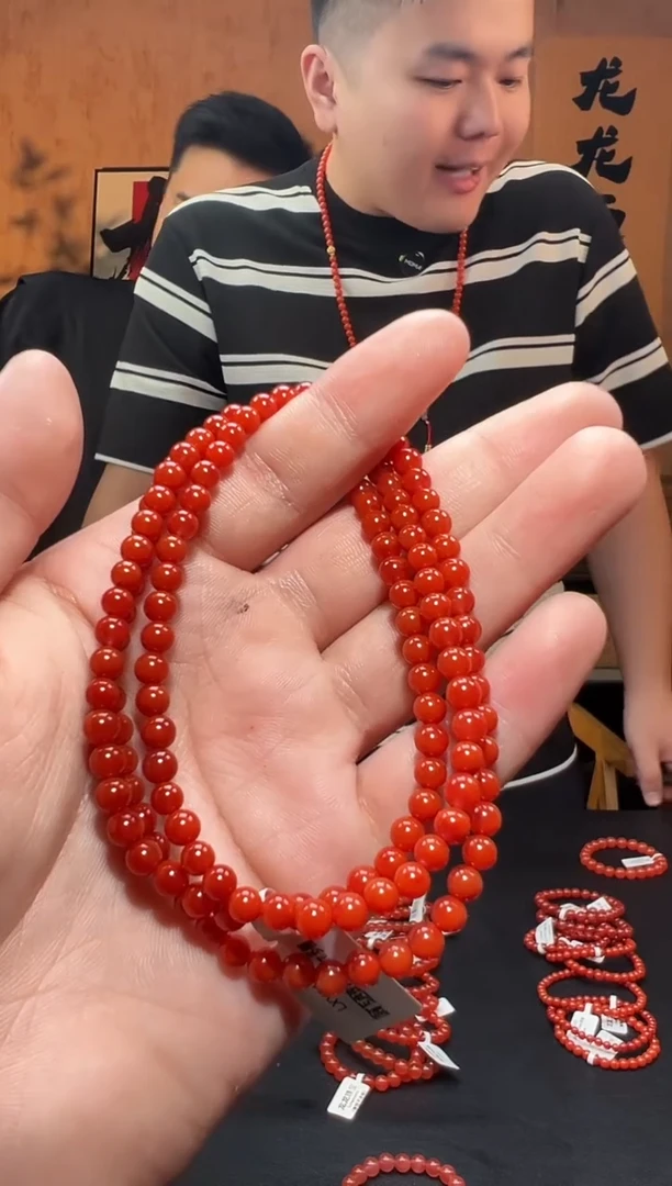 未镶嵌手链南红玛瑙瓦西南红5m/一物一拍