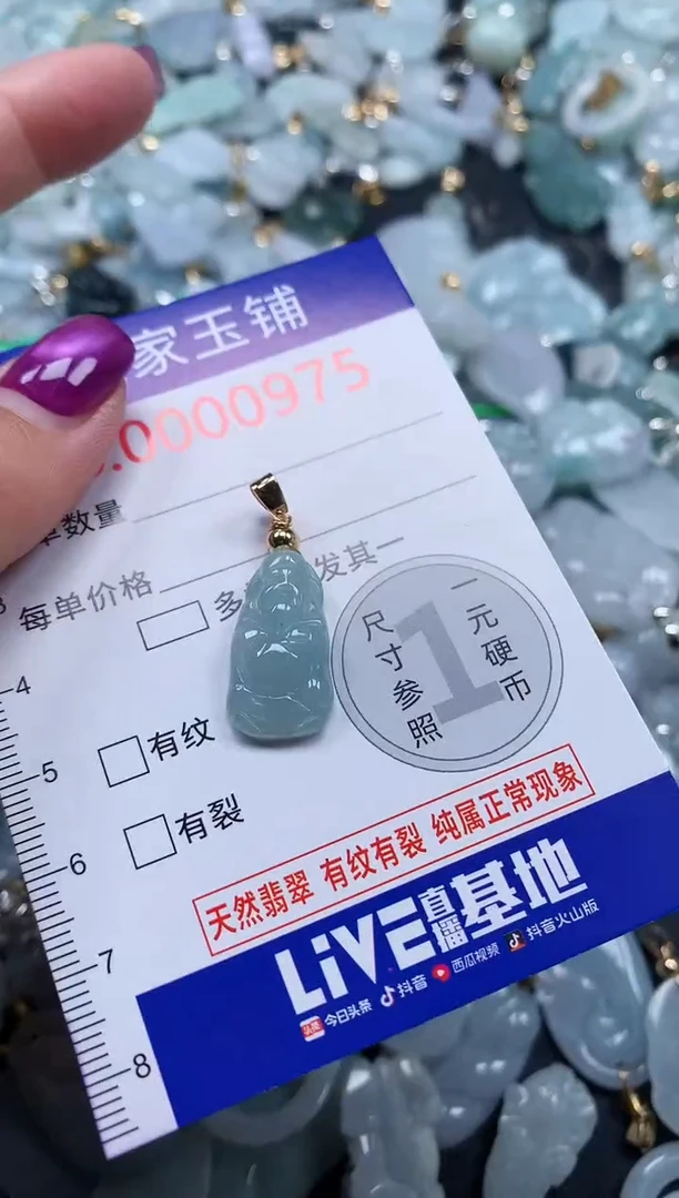 颈饰未镶嵌翡翠975