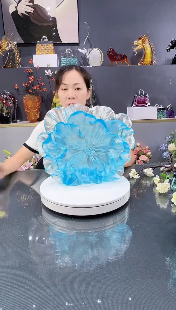 琉璃  古法琉璃摆件1个
