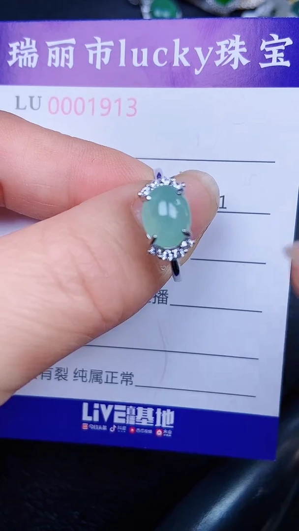 颈饰银S925镶嵌翡翠1913