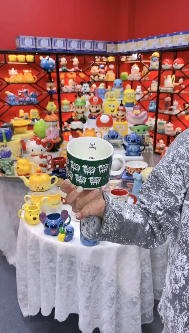 【闪购商品】1@@家用水杯陶瓷杯子