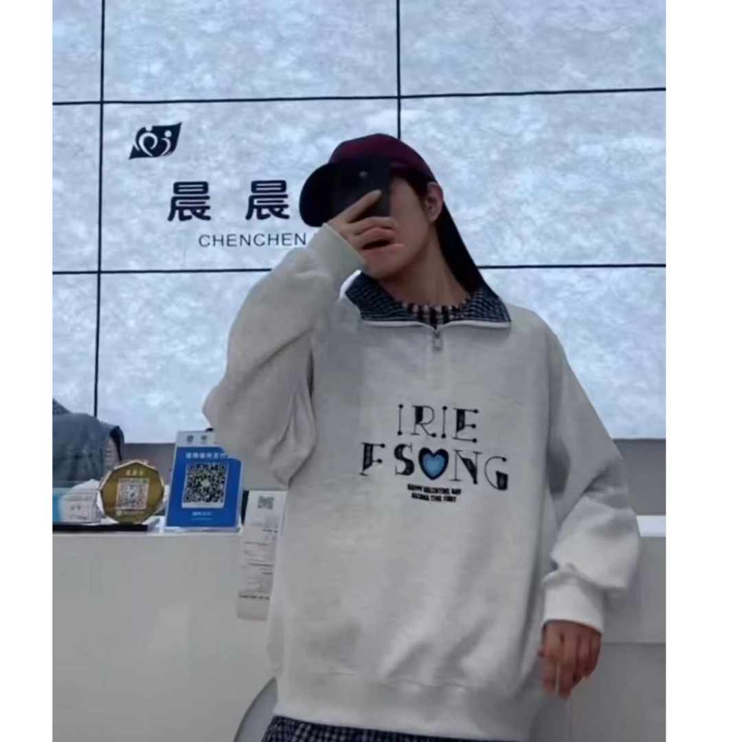 509126  韩版2025男童女童秋款时尚儿童洋气百搭卫衣