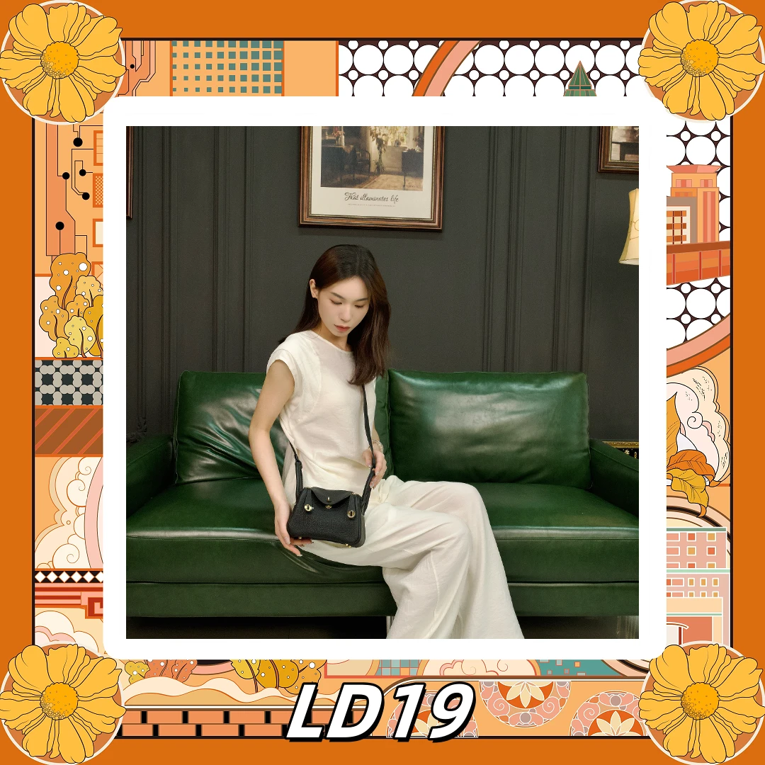 【LD19】全手工轻奢时尚款斜挎单肩手提商务高档经典女包