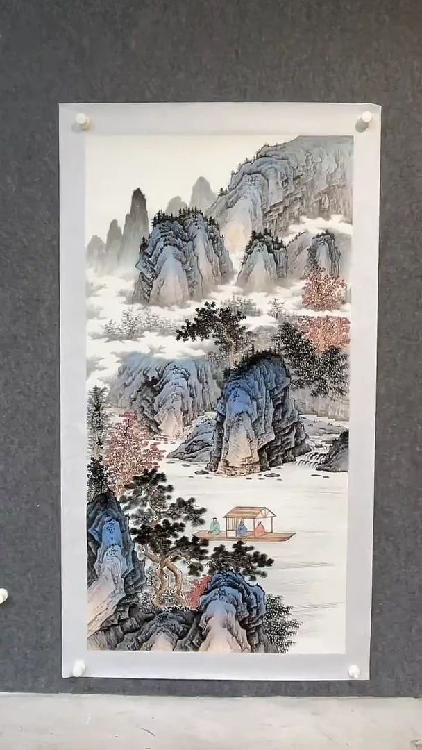 国画韩学中-8平尺-山水国画