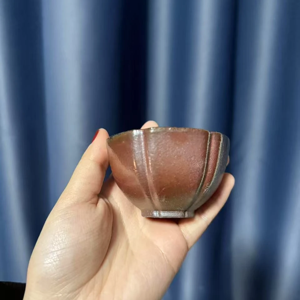 原矿紫砂高温纯柴烧主人杯