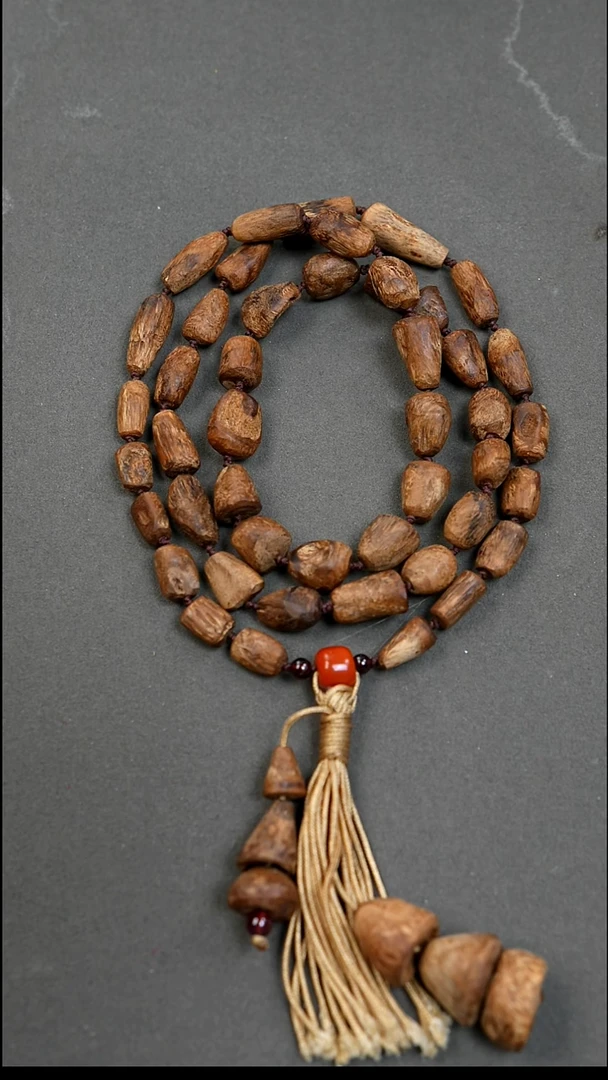 沉香手串芽庄红土随行留疤多圈17.63g