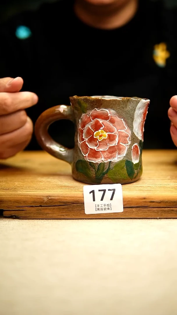 @@陶园瓷舍@@纯手工手绘@高温釉下彩