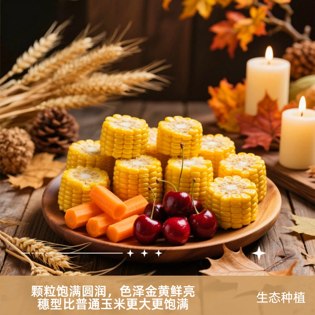 湘西生态种植 0 添加水果玉米，开袋即食爆汁嫩甜速抢！