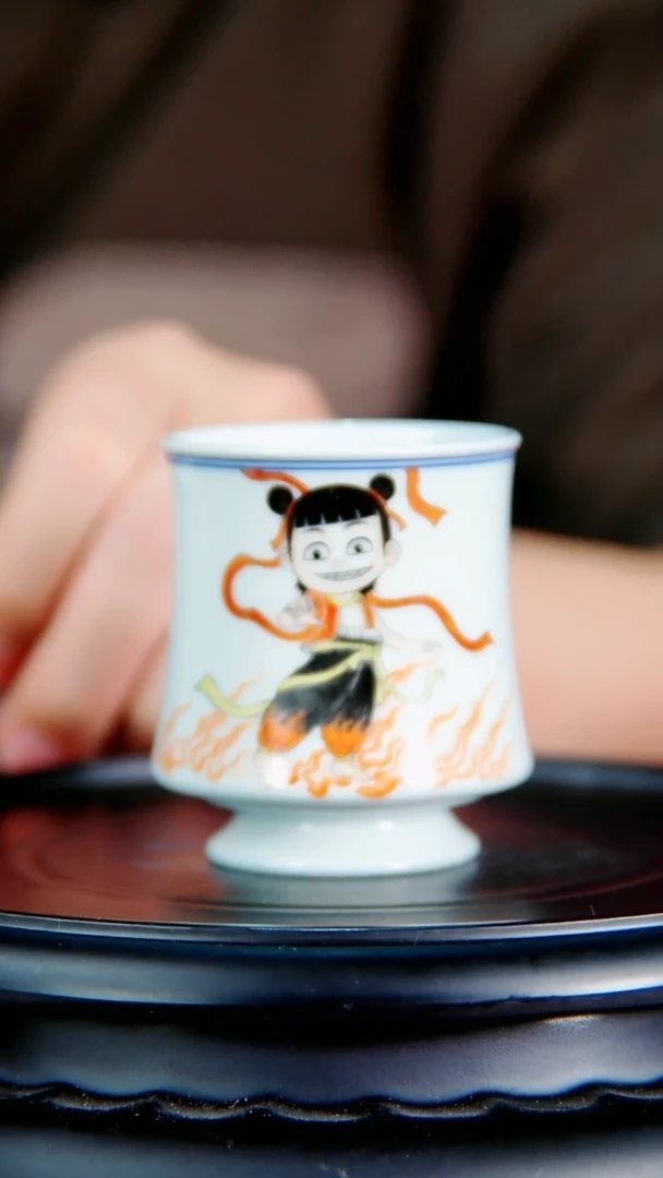 【闪购商品】杯子景德镇手工手绘i