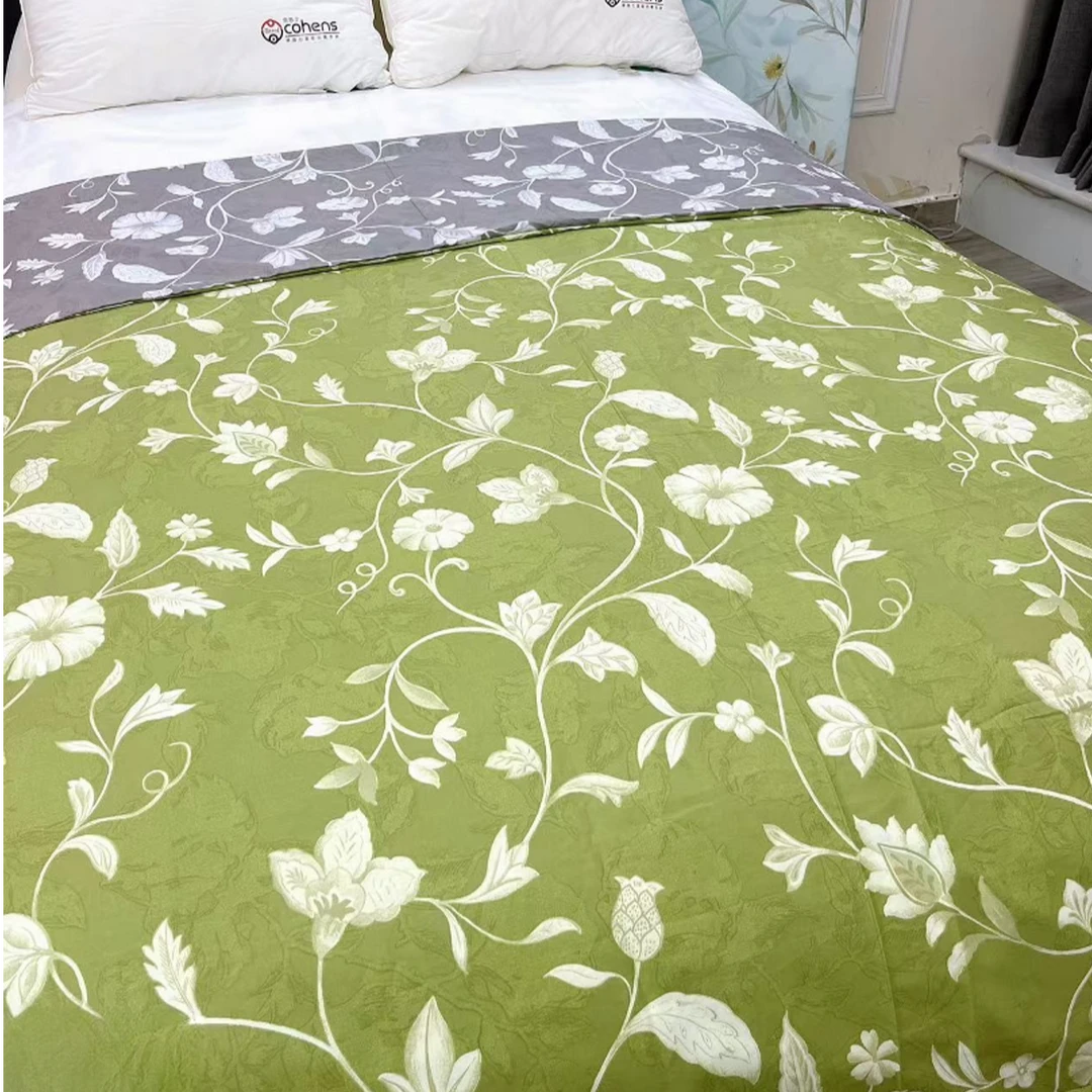 100棉新款被套柔软亲肤透气【暮叶】