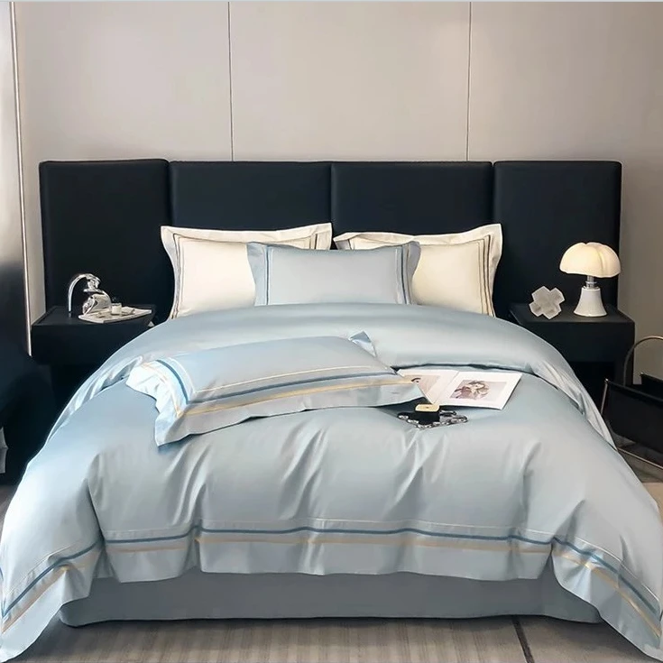 全棉四件套   孤品印花亲肤柔软透气床上用品四件套四季通用