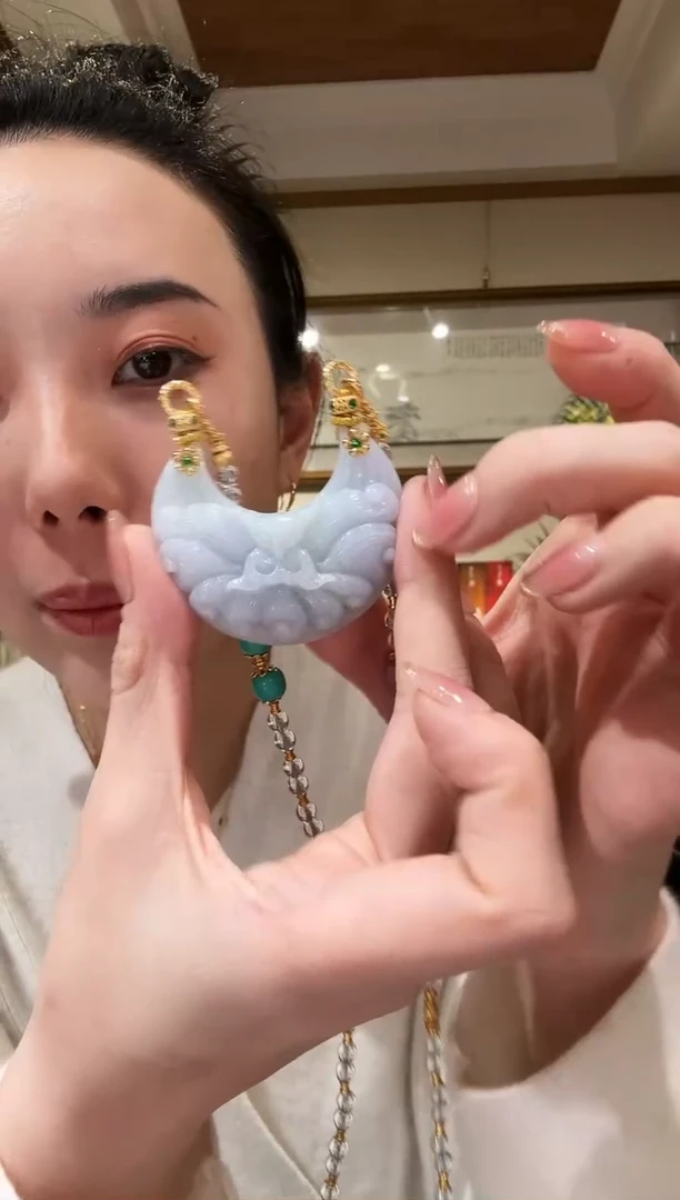 【闪购商品】翡翠颈饰未镶嵌国风