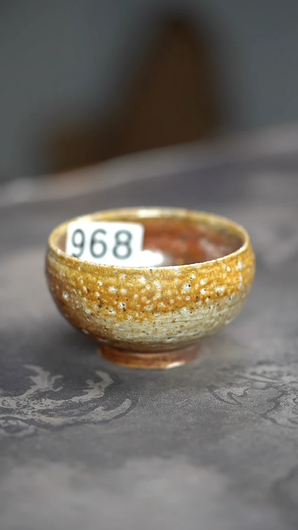 【闪购商品】碗968号邛窑吴松制陶高温裸柴烧小茶碗