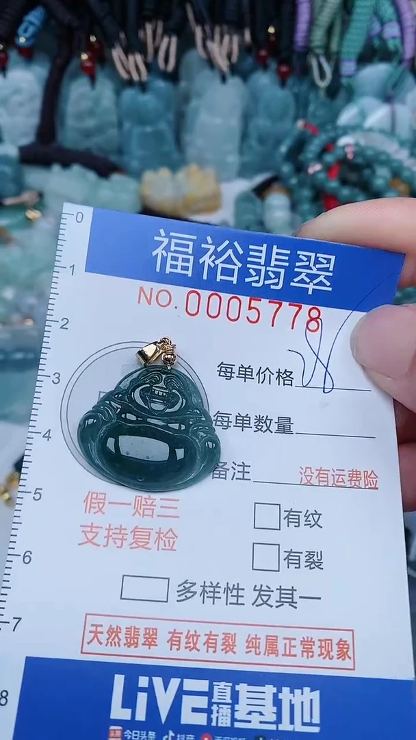 【闪购商品】翡翠颈饰未镶嵌...0005778