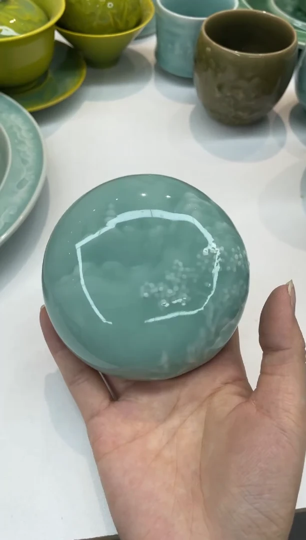 纯手工  慧仙青瓷 龙泉青瓷大促