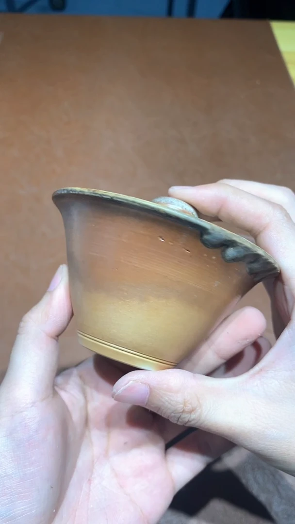 杯奢瓷/瑞寅柴烧茶器（盖碗）187