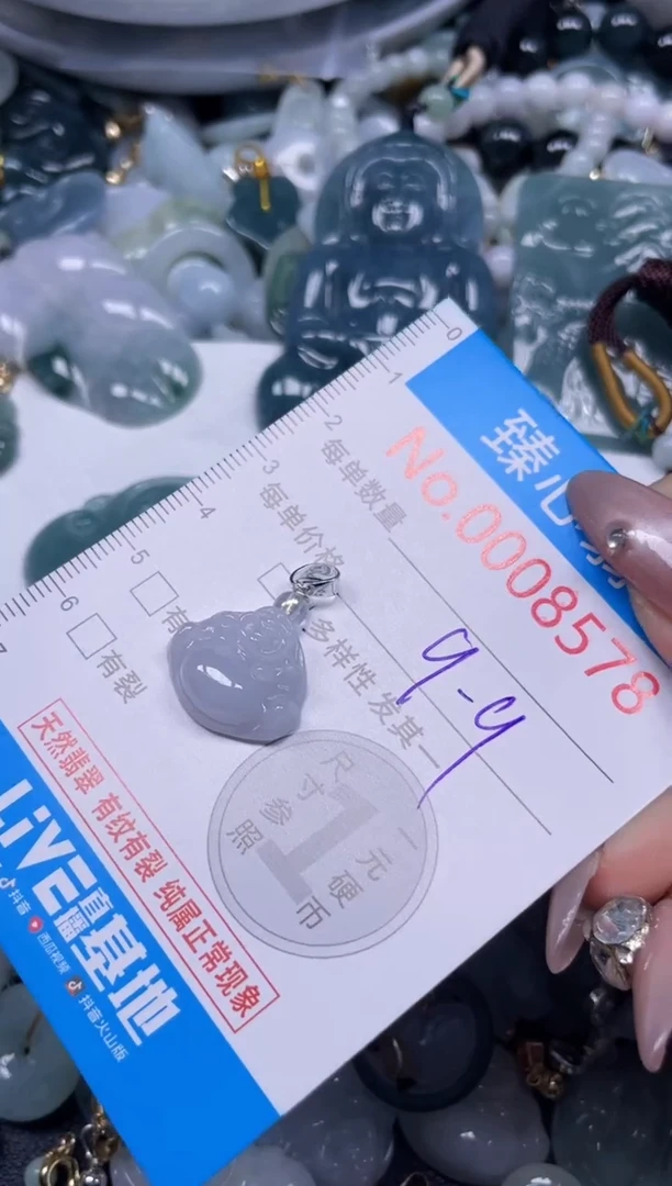 颈饰未镶嵌翡翠8578