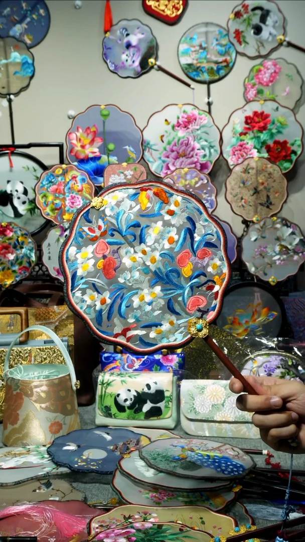 刺绣纯手工苏绣双面绣