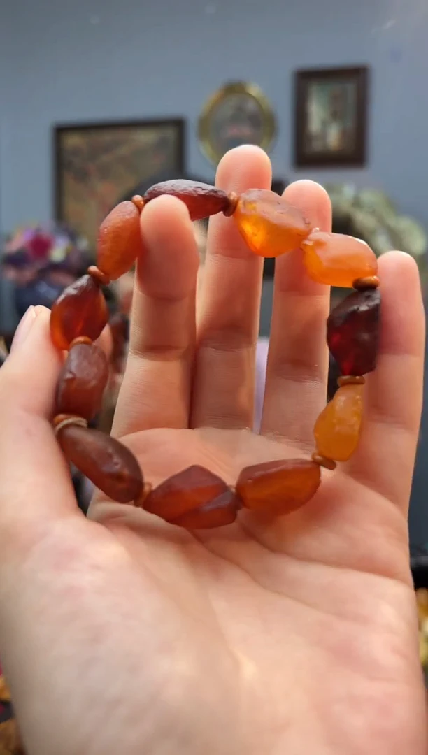手串琥珀未镶嵌手串