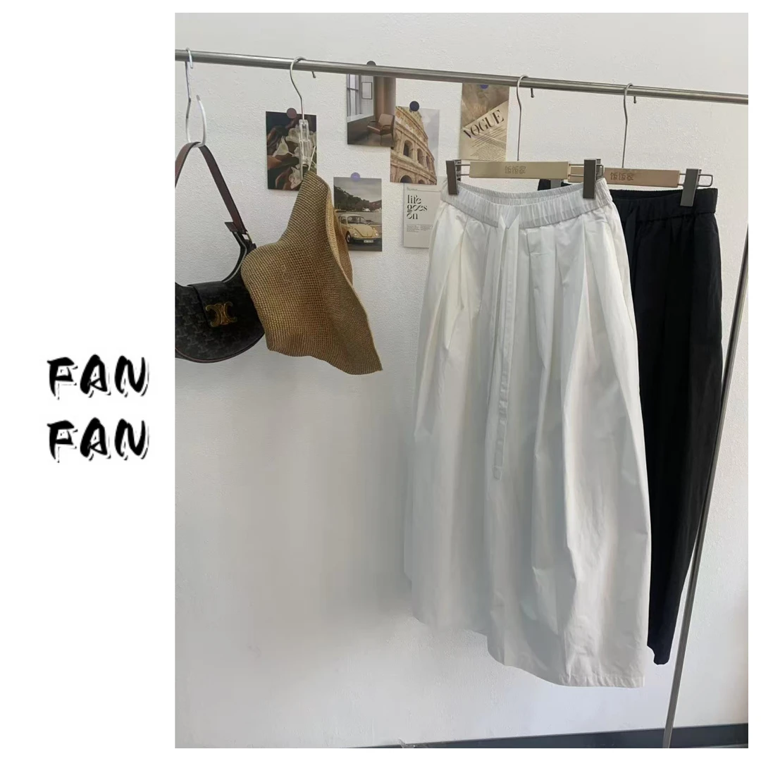 FANFAN【夏日神裤】简约日常阔腿裤休闲裤