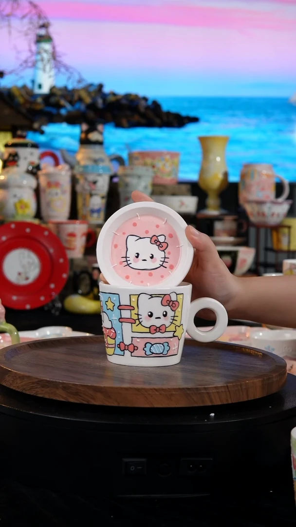 陶瓷便携款景德镇手工手绘陶瓷