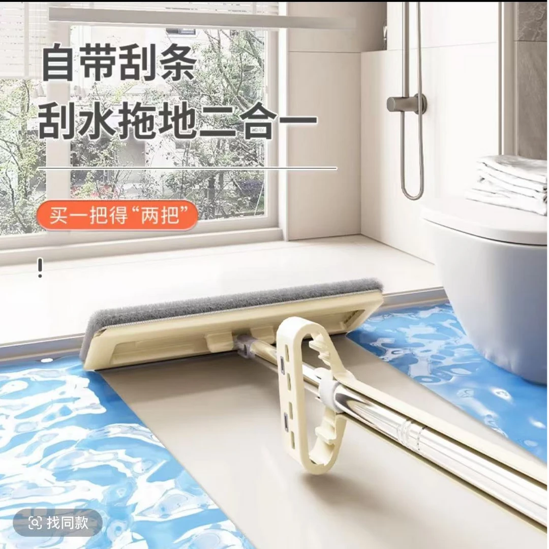新疆包邮-免手洗平板拖把 家用干湿两用懒人吸水（M31+PT35）