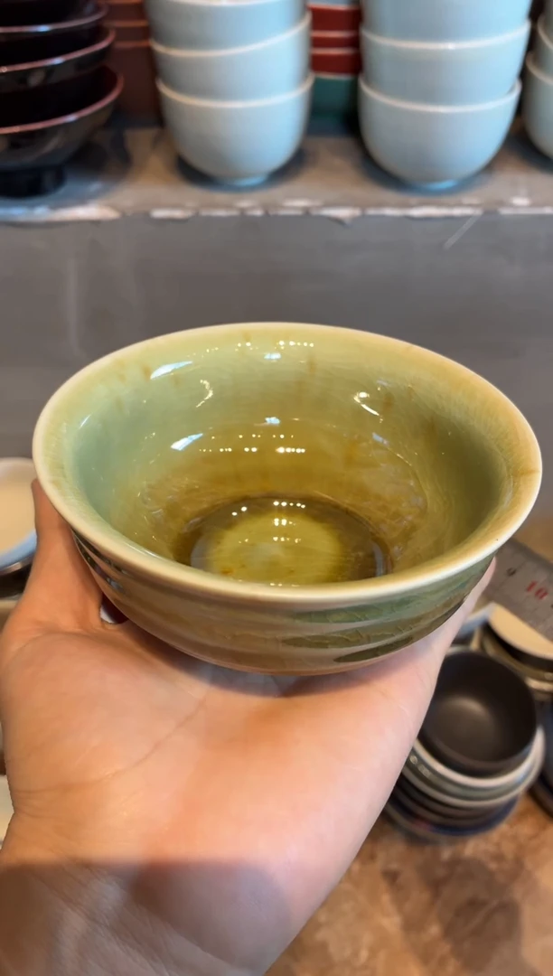 瓷片5寸枣花螺纹碗（全量）