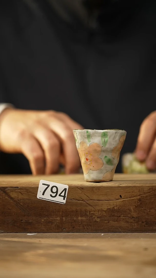 【闪购商品】瓷片福利！！设计师款 吴丹丹老师 手捏杯