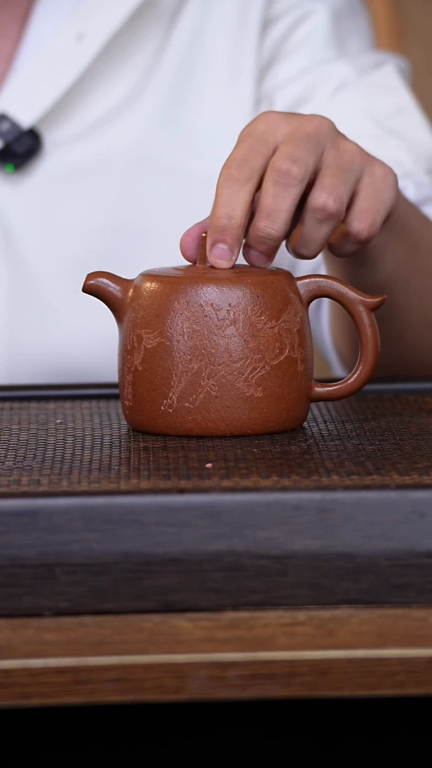 茶壶紫砂宜兴手工原矿紫砂壶001带双证书