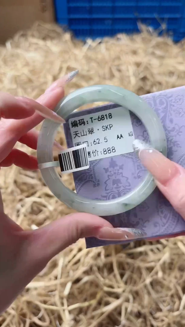 未镶嵌手镯石英质玉T-6818