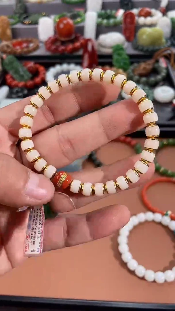 手串未镶嵌和田玉 多样性发一件THTY6455