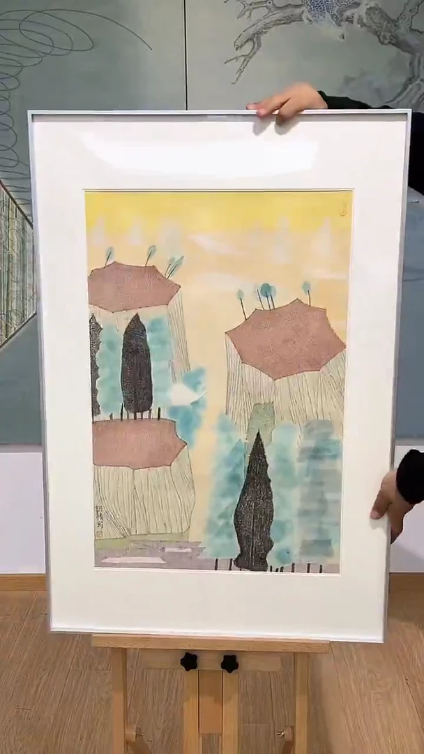 国画邹训精-2.6平尺-国画作品-m