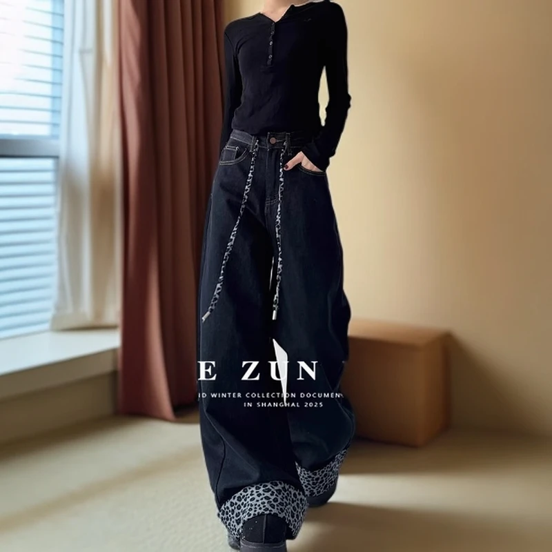 【亿阳专属】（300-341）十三行撤柜高货牛仔长裤女高腰显瘦