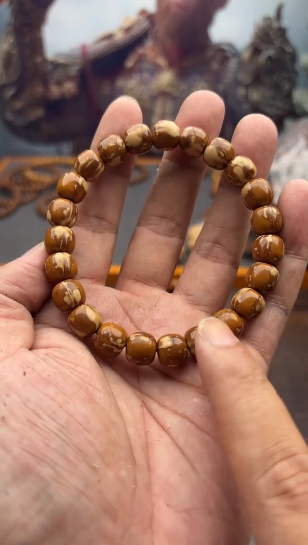 紫金鼠手串83号实心老邢