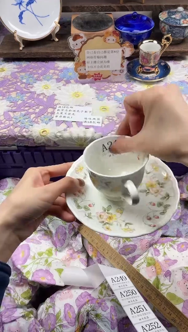 瓷片落***颜                A248