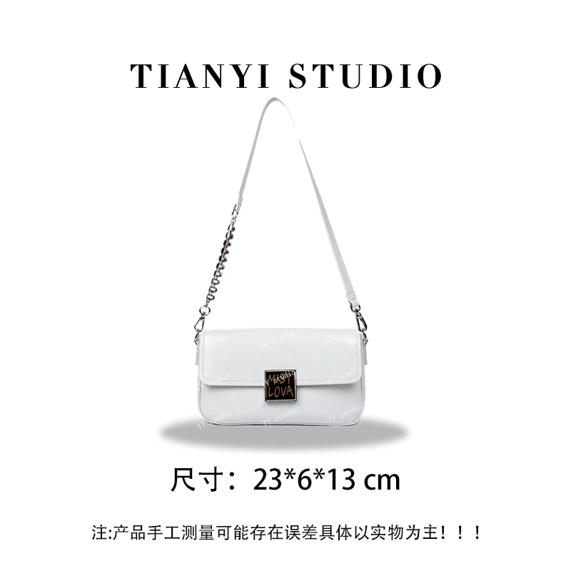 【TY】SKL-5578-云雾灰 轻奢高级韩版单肩潮流时尚简约女包