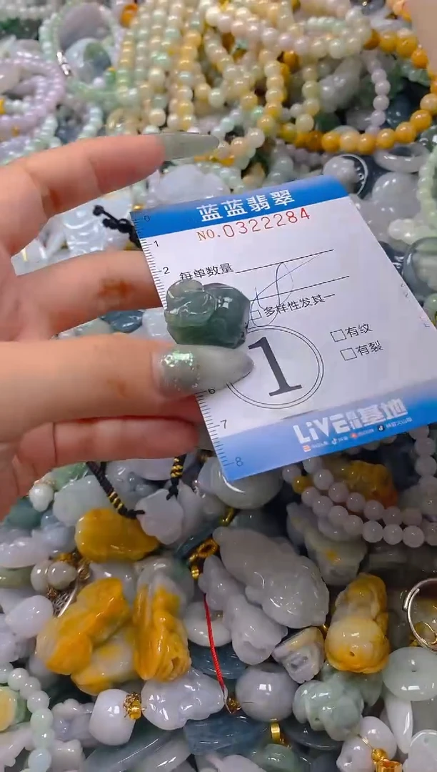 翡翠未镶嵌颈饰闪购0322284