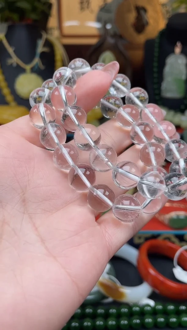 水晶手串未镶嵌手串多样性发其一   需包容