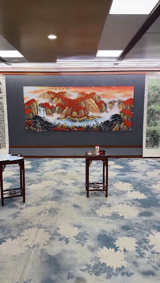 国画Y-刘雪红-大丈二-山水画