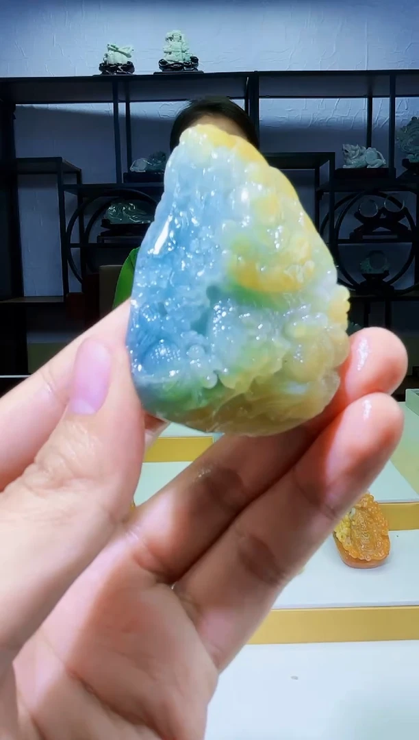 定制翡翠未镶嵌毛货05100109