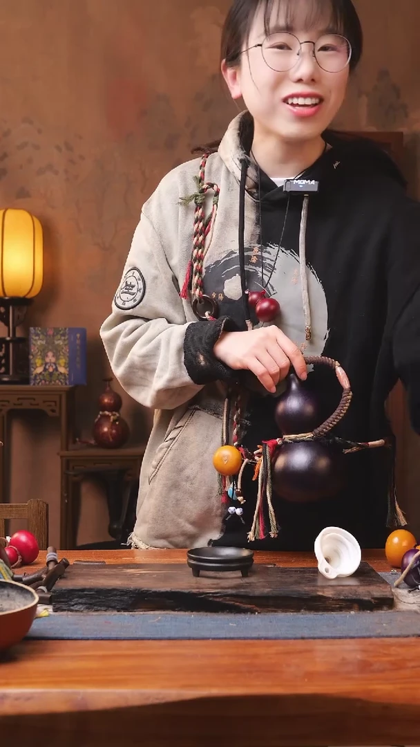 【闪购商品】168号精品大漆葫芦防腐防渗装水茶酒